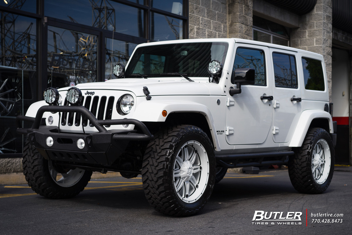 photo 3 Jeep Wrangler Unlimited custom wheels Fuel Hostage 22x, ET , tire size X R22. x ET