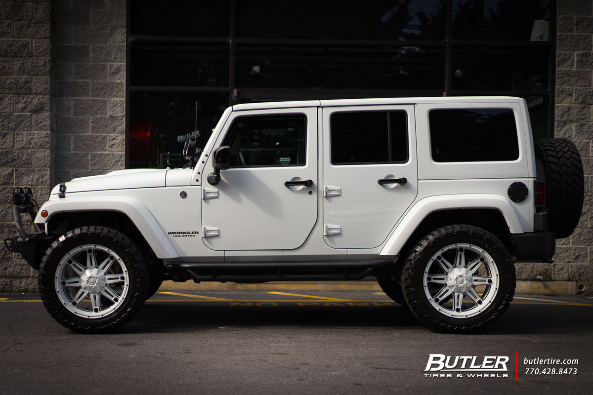 photo 4 Jeep Wrangler Unlimited custom wheels Fuel Hostage 22x, ET , tire size X R22. x ET