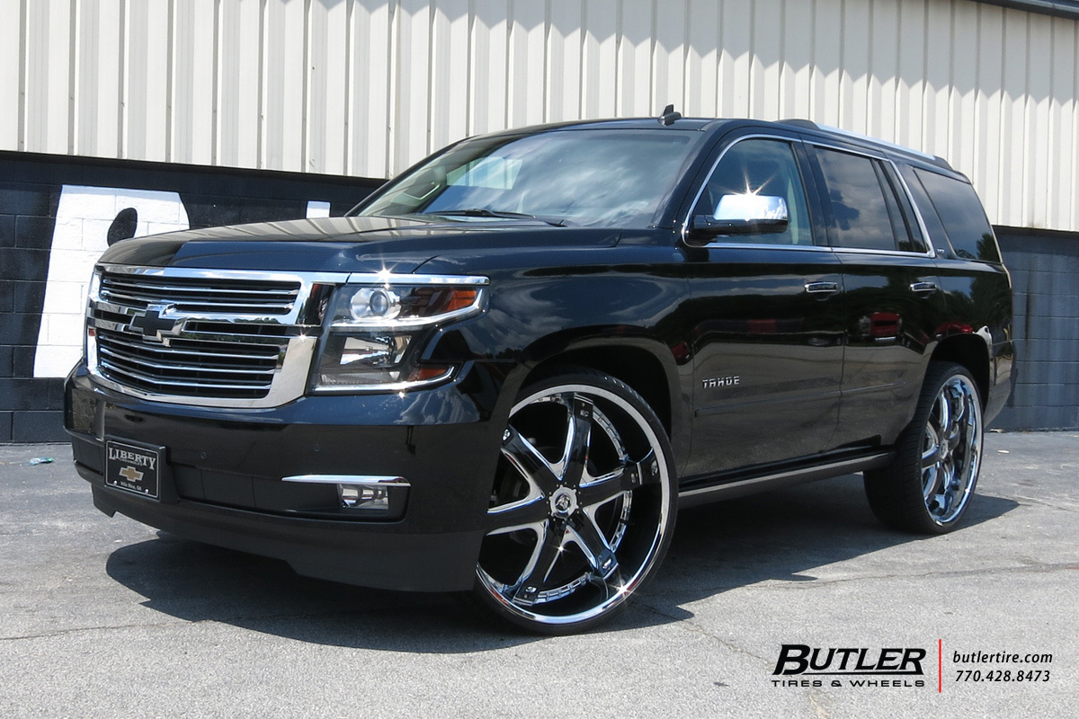 photo 1 Chevrolet Tahoe custom wheels Diablo Fury 28x, ET , tire size X R28. x ET