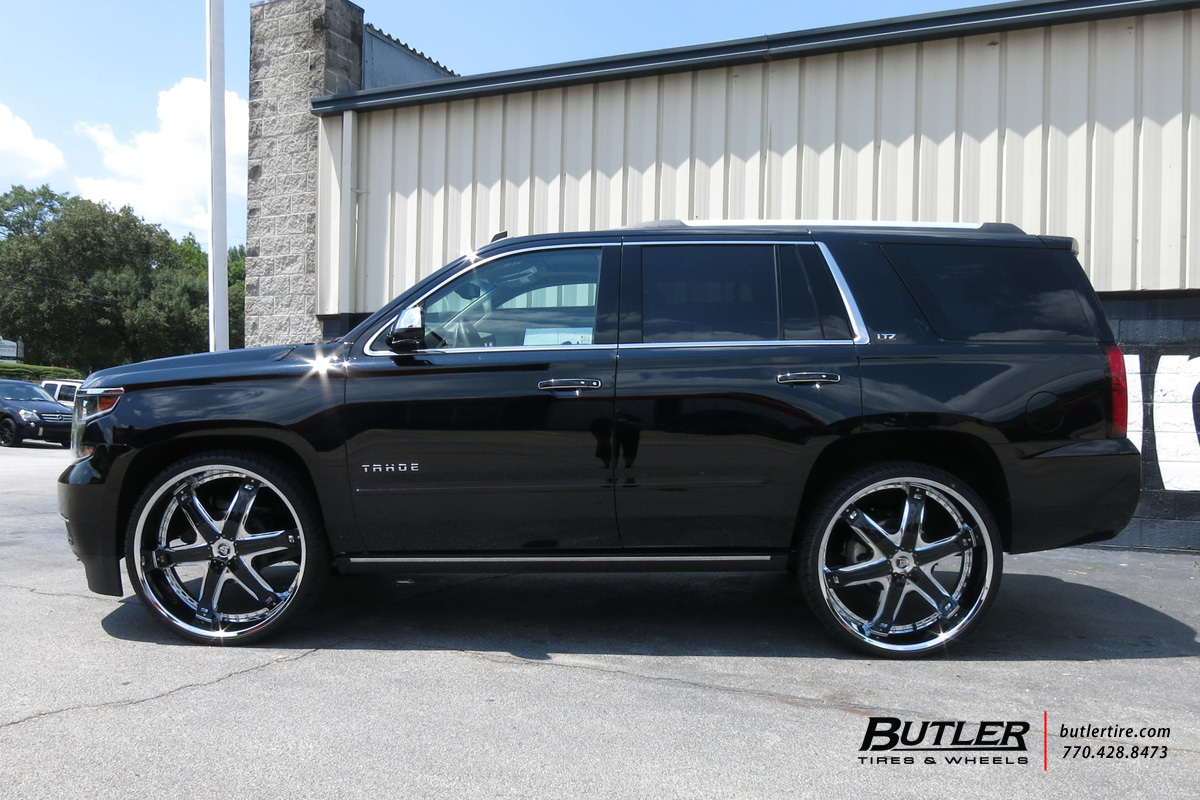 photo 3 Chevrolet Tahoe custom wheels Diablo Fury 28x, ET , tire size X R28. x ET