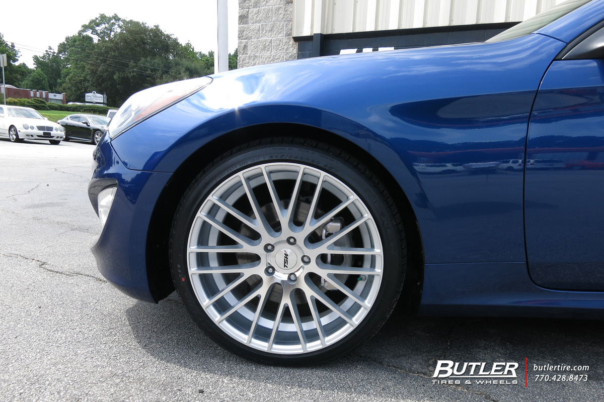 photo 1 Hyundai Genesis Coupe custom wheels TSW Parabolica 20x, ET , tire size X R20. x ET 