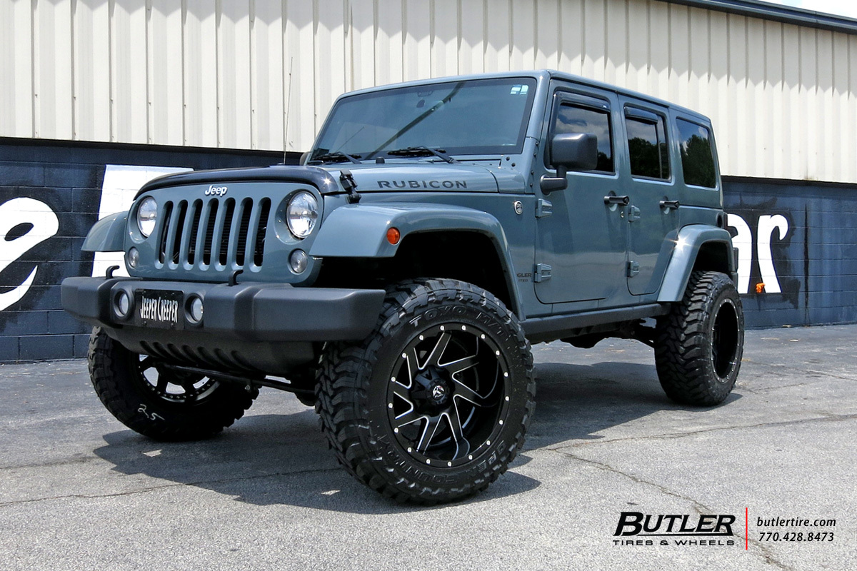 photo 2 Jeep Wrangler Unlimited custom wheels Fuel Renegade 22x, ET , tire size X R22. x ET