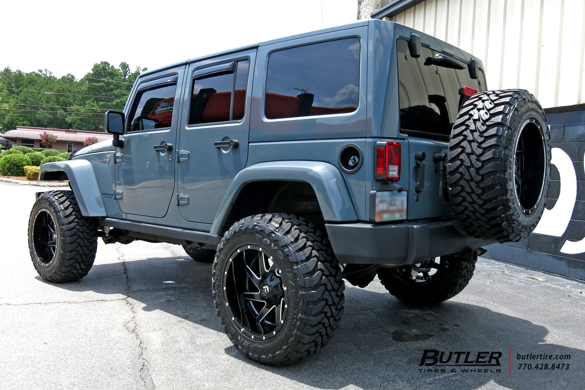 photo 4 Jeep Wrangler Unlimited custom wheels Fuel Renegade 22x, ET , tire size X R22. x ET