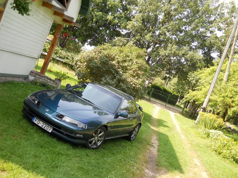 photo 1 Honda Prelude custom wheels Kosei Prauzer 16x7.0, ET +35, tire size 205/50 R16. x ET 225/50 R