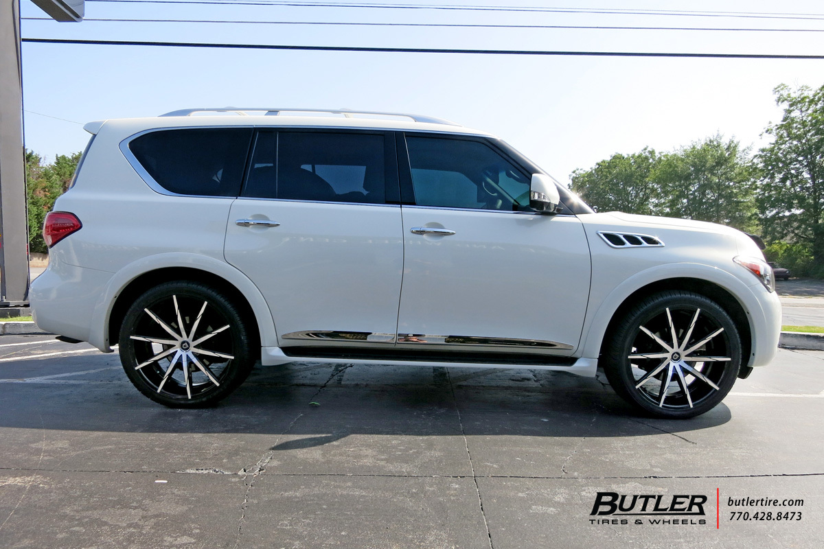 photo 2 Infiniti QX56 custom wheels Lexani CSS-15 24x, ET , tire size X R24. x ET