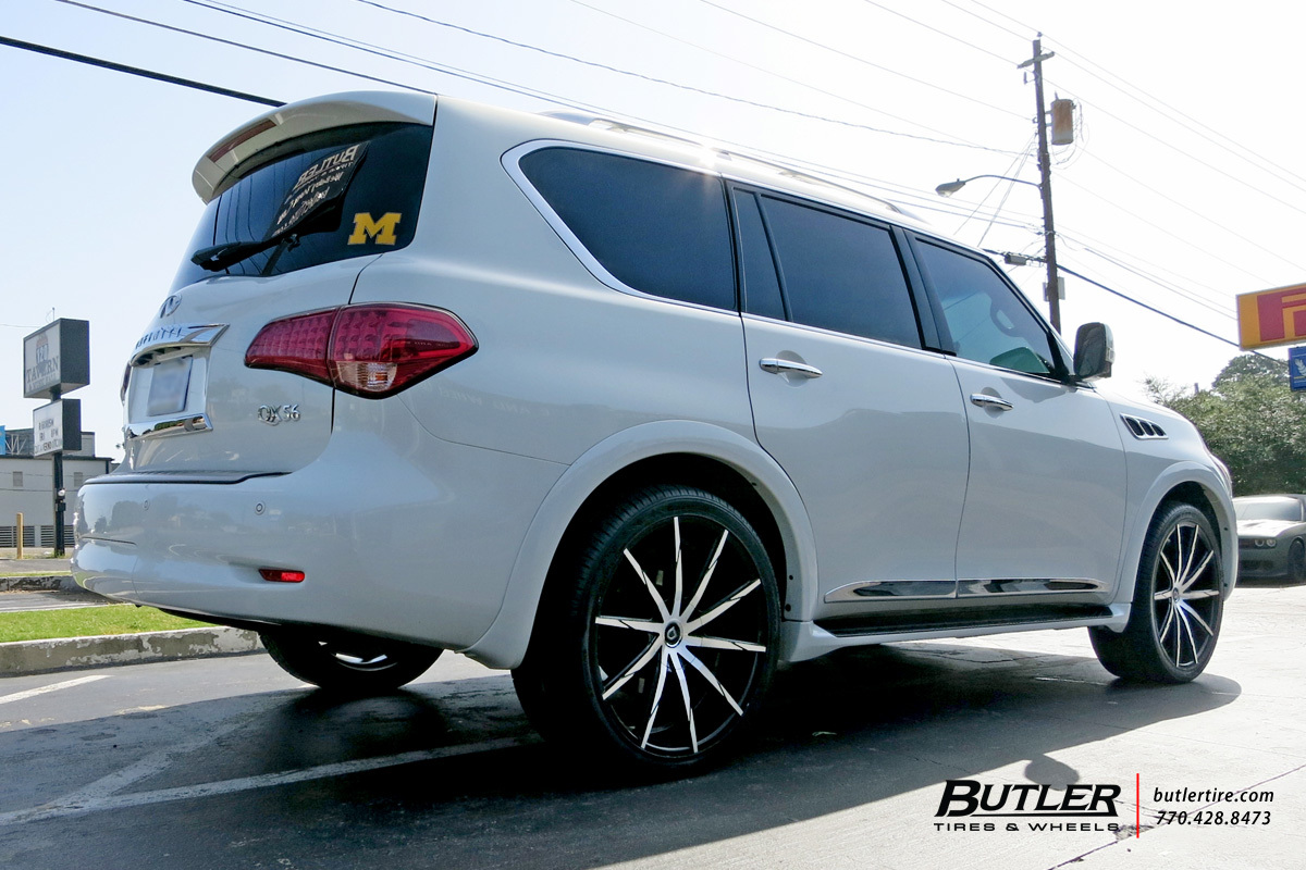 photo 3 Infiniti QX56 custom wheels Lexani CSS-15 24x, ET , tire size X R24. x ET