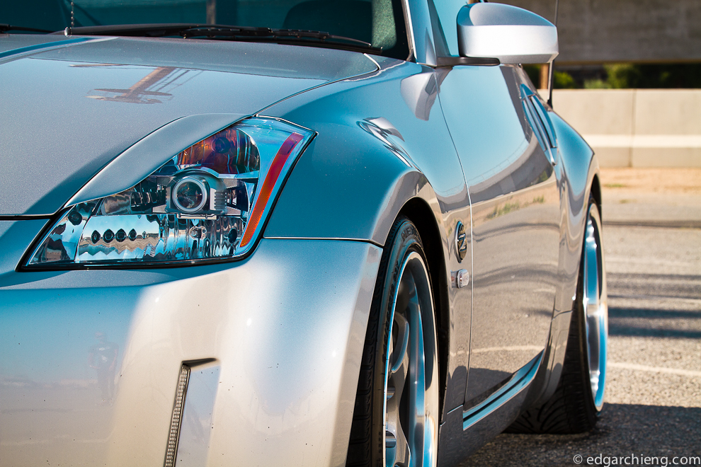 photo 5 Nissan 350Z custom wheels AME SPECULAR R  19x9.0, ET +20, tire size 245/35 R19. 19x10.0 ET+20 265/30 R19