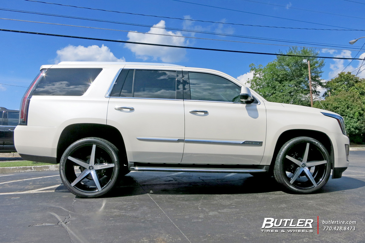 photo 2 Cadillac Escalade custom wheels Lexani R-four 24x, ET , tire size X R24. x ET 