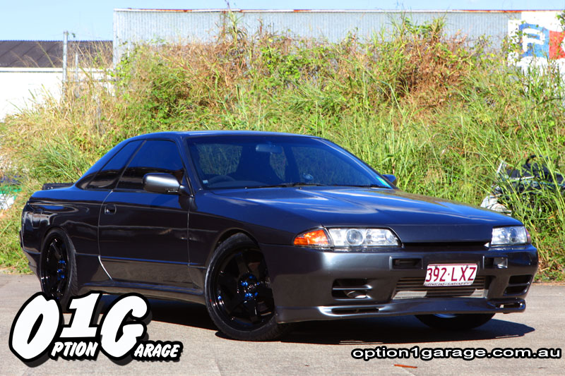 photo 1 Nissan R31-R34 Skyline 2dr custom wheels Rota Grid 18x8.5, ET +25, tire size 225/40 R18. 18x9.5 ET+35 245/40 R18