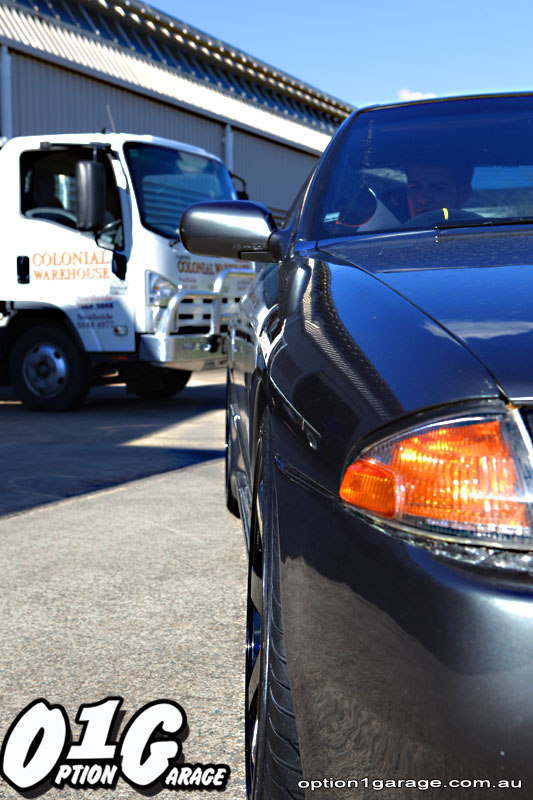 photo 2 Nissan R31-R34 Skyline 2dr custom wheels Rota Grid 18x8.5, ET +25, tire size 225/40 R18. 18x9.5 ET+35 245/40 R18