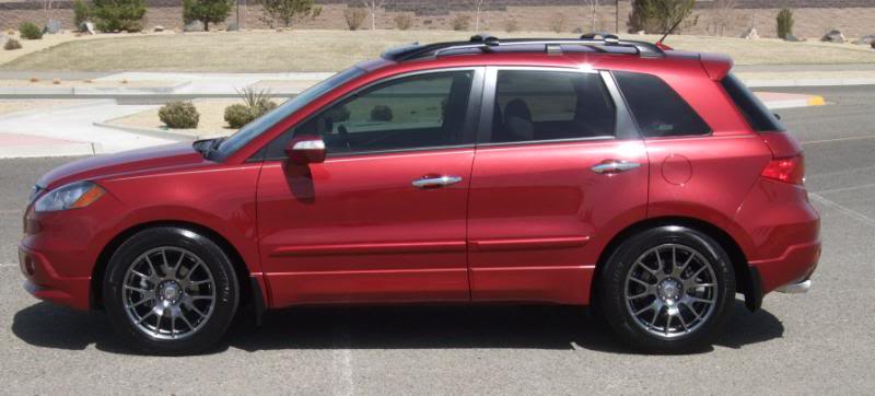 photo 4 Acura RDX custom wheels RonJon Legends 18x, ET , tire size X R18. x ET