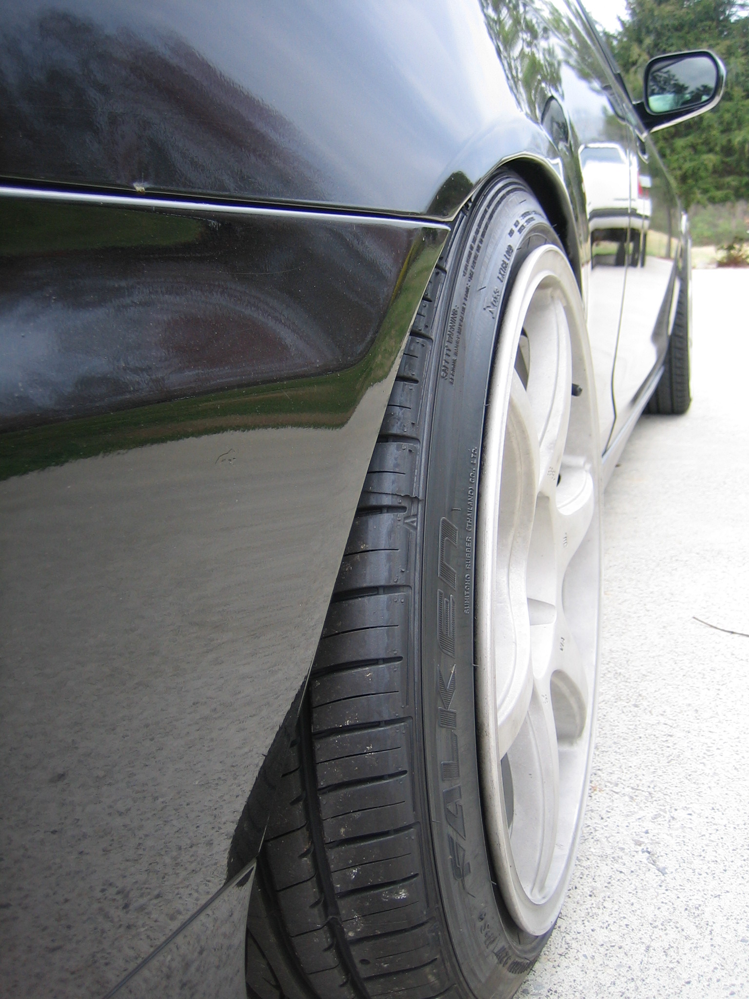 photo 3 Honda Accord custom wheels   18x8.0, ET +25, tire size 215/35 R18. 18x9.5 ET+25 225/40 R18