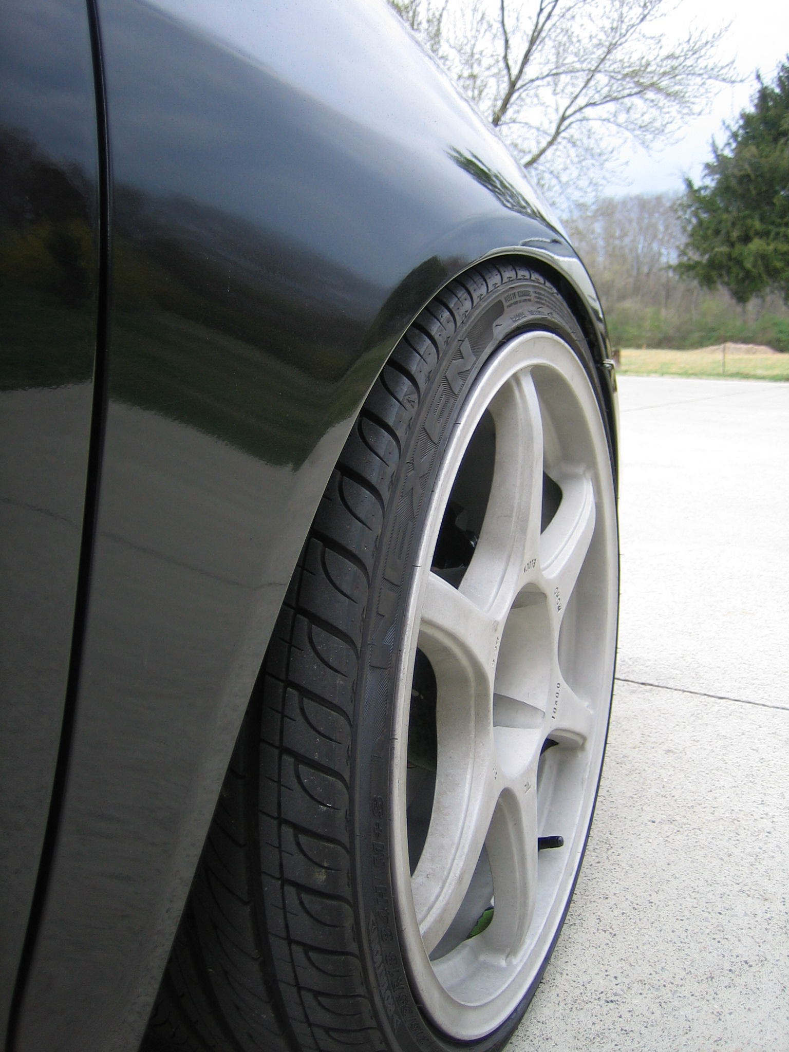 photo 4 Honda Accord custom wheels   18x8.0, ET +25, tire size 215/35 R18. 18x9.5 ET+25 225/40 R18