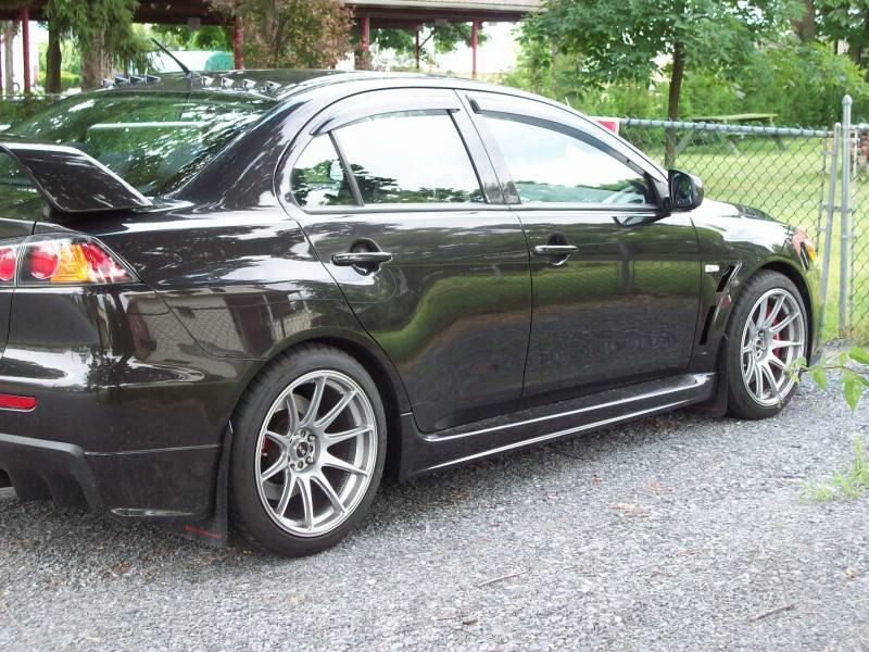 photo 1 Mitsubishi Lancer Evolution custom wheels XXR 527 18x9.75, ET , tire size 245/40 R18. x ET