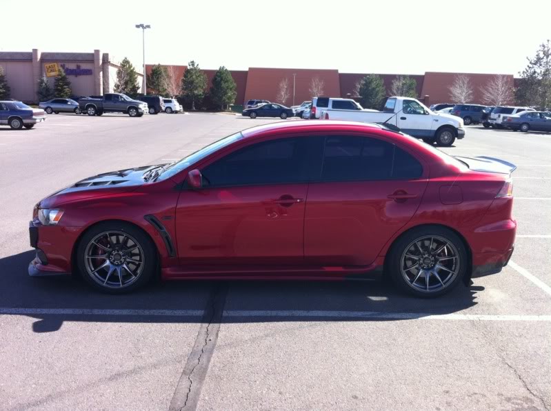 photo 2 Mitsubishi Lancer Evolution custom wheels XXR 527 18x9.75, ET , tire size 255/40 R18. x ET