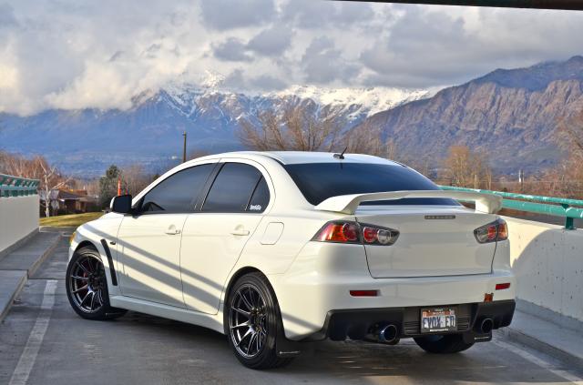 photo 3 Mitsubishi Lancer Evolution custom wheels XXR  18x9.75, ET +20, tire size 255/40 R18. x ET