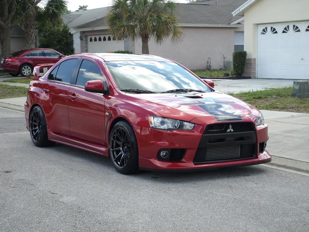 photo 3 Mitsubishi Lancer Evolution custom wheels XXR 527 18x9.75, ET +20, tire size 245/40 R18. x ET