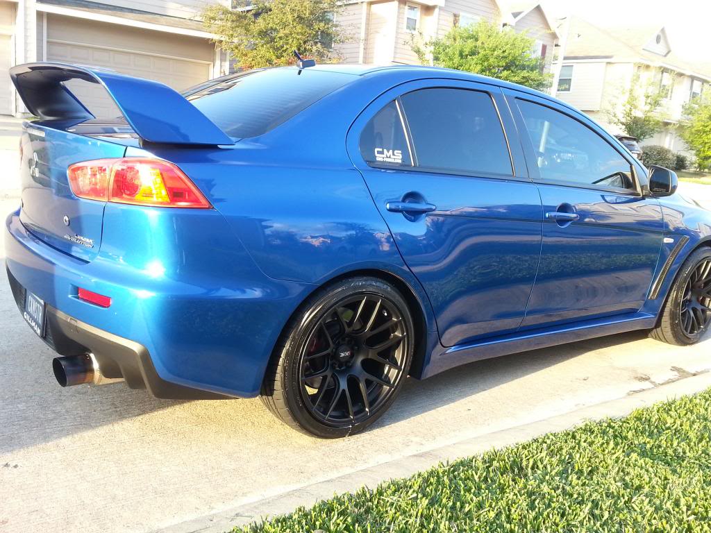 photo 1 Mitsubishi Lancer Evolution custom wheels XXR 530 18x9.75, ET , tire size 245/40 R18. x ET