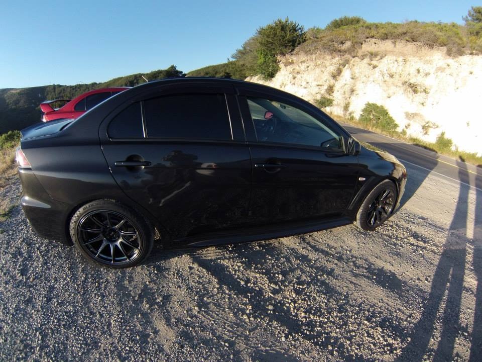 photo 3 Mitsubishi Lancer Evolution custom wheels XXR 527 18x9.75, ET +20, tire size X R18. x ET