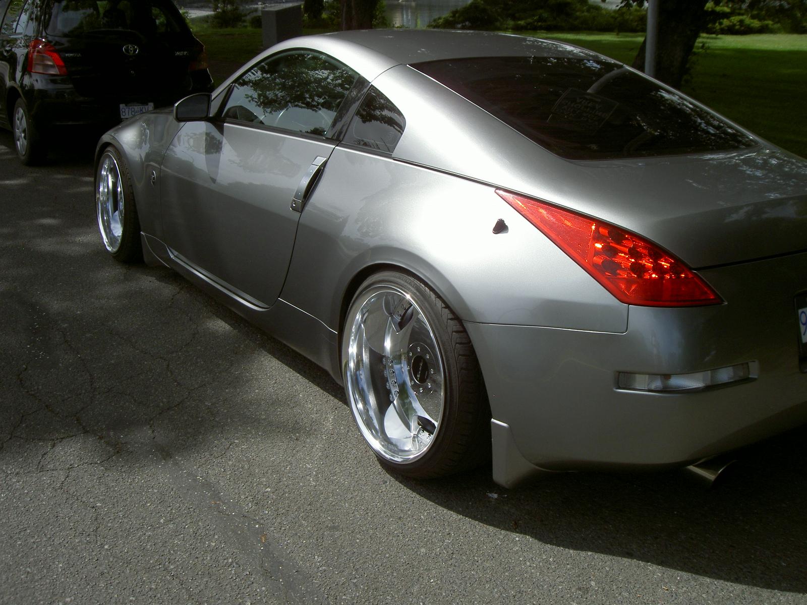 photo 11 Nissan 350Z custom wheels Work Euroline DH 19x9.5, ET +4, tire size 225/35 R19. 19x10.5 ET-15 235/35 R19