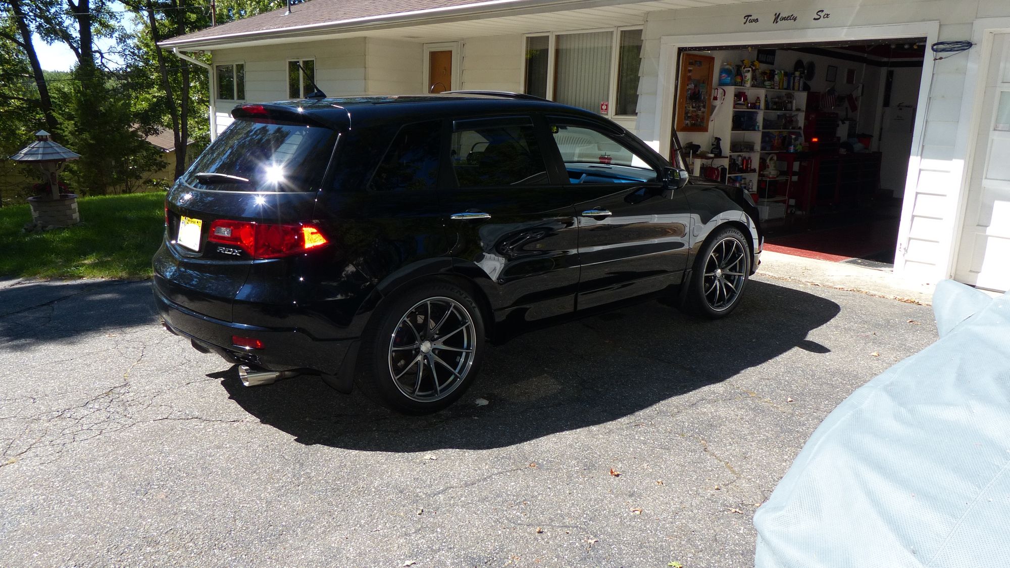 photo 3 Acura RDX custom wheels Rays Volk Racing G25 20x9.5, ET +40, tire size 275/40 R20. 20x10.0 ET+30