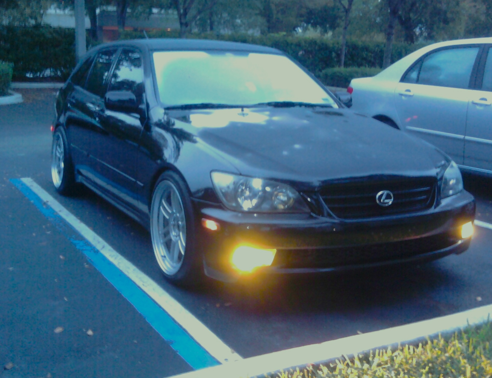 photo 3 Lexus IS 300 custom wheels Enkei RPF1 18x9.0, ET +35, tire size 225/40 R18. 18x10.0 ET+38 255/35 R18