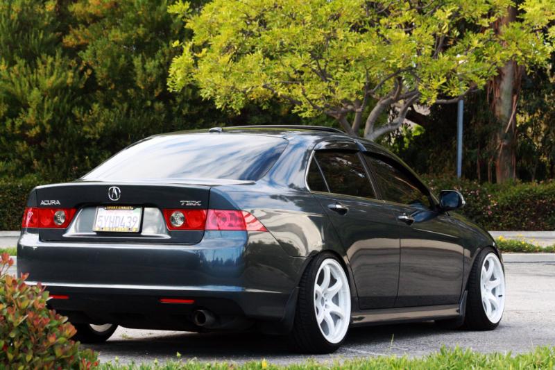 photo 4 Acura TSX custom wheels Gramlights  57 pro 18x9.5, ET +12, tire size 225/40 R18. 18x9.5 ET+12