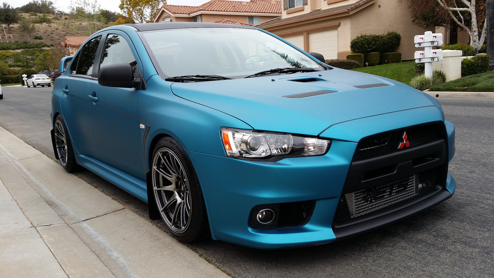 photo 1 Mitsubishi Lancer Evolution custom wheels XXR 527 18x9.75, ET , tire size X R18. x ET