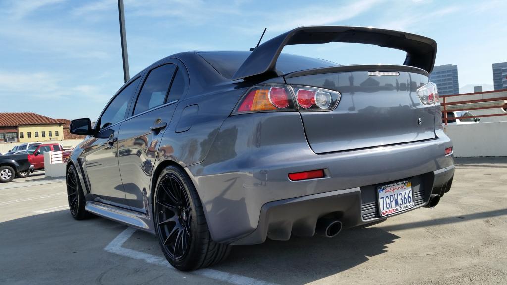 photo 1 Mitsubishi Lancer Evolution custom wheels XXR 527 18x9.75, ET , tire size 265/35 R18. x ET