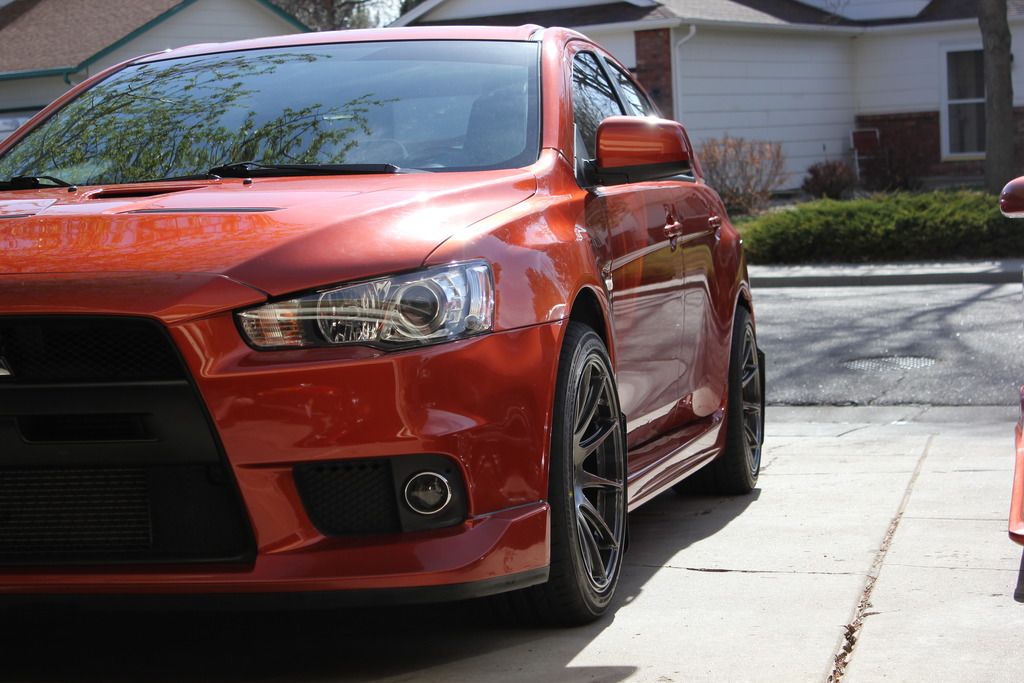 photo 2 Mitsubishi Lancer Evolution custom wheels XXR  18x, ET , tire size 265/35 R18. x ET