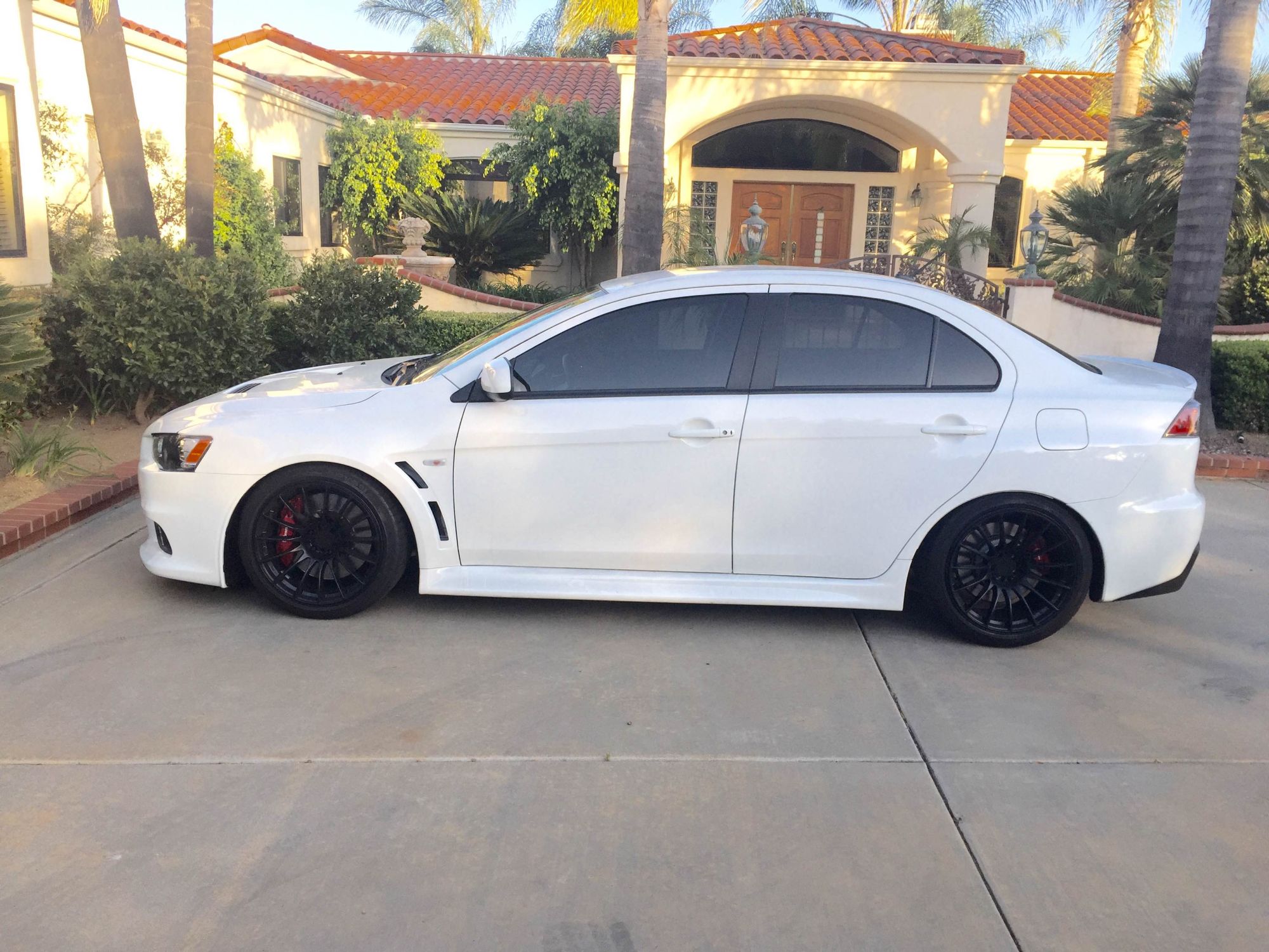 photo 1 Mitsubishi Lancer Evolution custom wheels XXR 550 18x9.75, ET +19, tire size X R18. x ET
