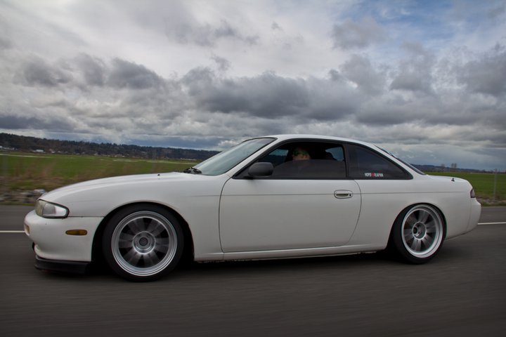 photo 3 Nissan S14 custom wheels Enkei Rpf1 17x9.5, ET +18, tire size 215/40 R17. 18x10.5 ET+15 235/40 R18