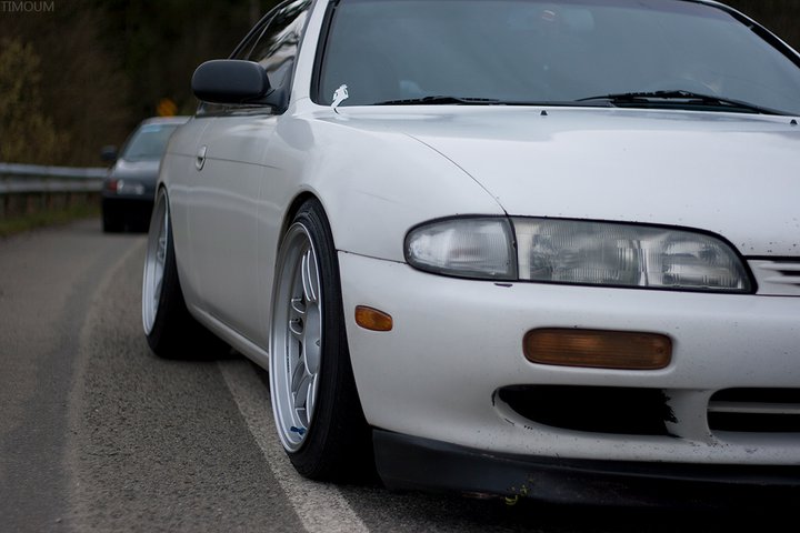 photo 4 Nissan S14 custom wheels Enkei Rpf1 17x9.5, ET +18, tire size 215/40 R17. 18x10.5 ET+15 235/40 R18