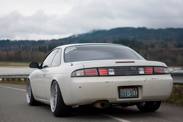 photo 5 Nissan S14 custom wheels Enkei Rpf1 17x9.5, ET +18, tire size 215/40 R17. 18x10.5 ET+15 235/40 R18