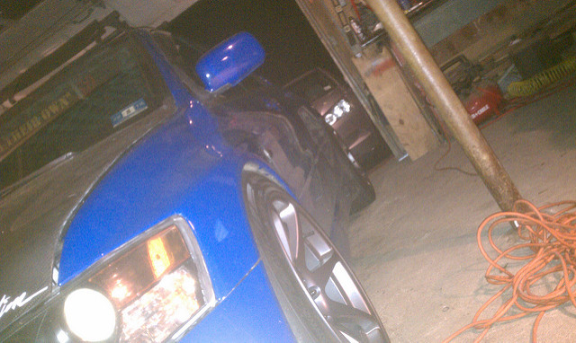 photo 2 Mitsubishi Lancer Evolution custom wheels MB Battle 17x9.5, ET +15, tire size 235/45 R17. x ET