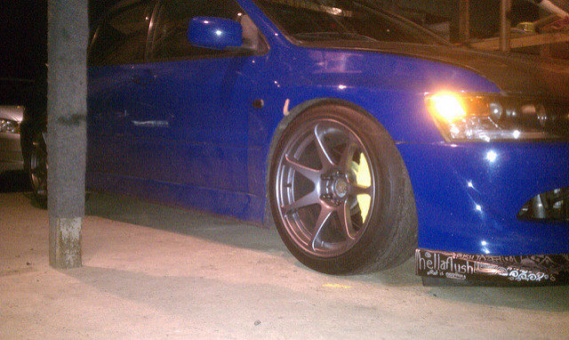 photo 1 Mitsubishi Lancer Evolution custom wheels MB Battle 17x9.5, ET +15, tire size 235/45 R17. x ET