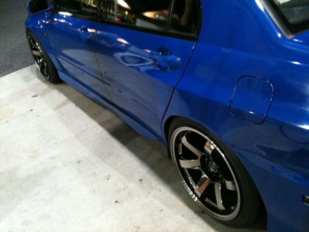 photo 2 Mitsubishi Lancer Evolution custom wheels   18x9.5, ET , tire size 235/40 R18. x ET