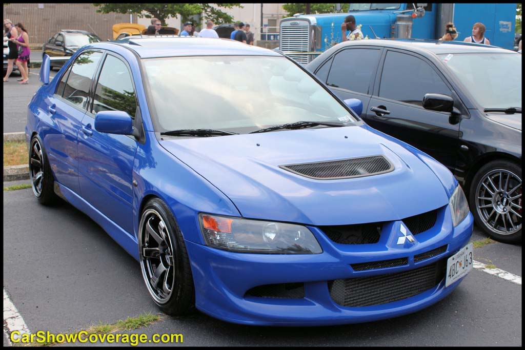 photo 1 Mitsubishi Lancer Evolution custom wheels   18x9.5, ET , tire size 235/40 R18. x ET