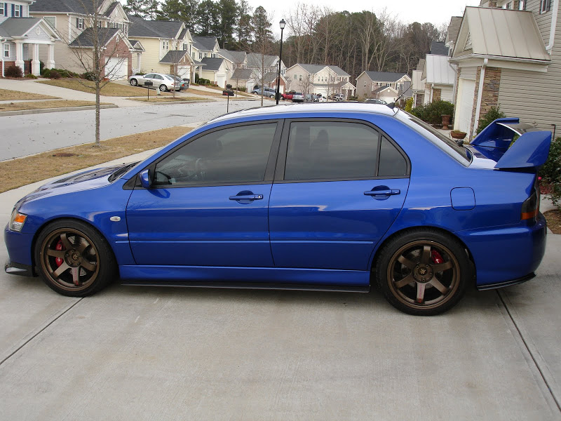 photo 1 Mitsubishi Lancer Evolution custom wheels Rota Grid 18x9.5, ET +20, tire size X R18. x ET 