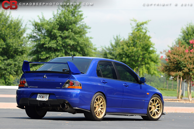 photo 1 Mitsubishi Lancer Evolution custom wheels   18x9.5, ET +22, tire size X R18. x ET 