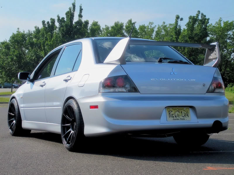 photo 2 Mitsubishi Lancer Evolution custom wheels XXR 527 18x9.75, ET +20, tire size 255/35 R18. x ET