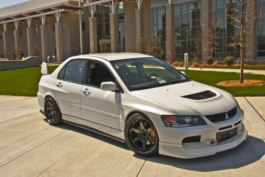 photo 3 Mitsubishi Lancer Evolution custom wheels   18x10.5, ET +7, tire size X R18. x ET 