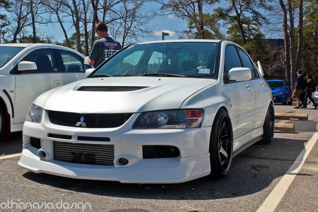 photo 1 Mitsubishi Lancer Evolution custom wheels   18x10.5, ET +7, tire size X R18. x ET 