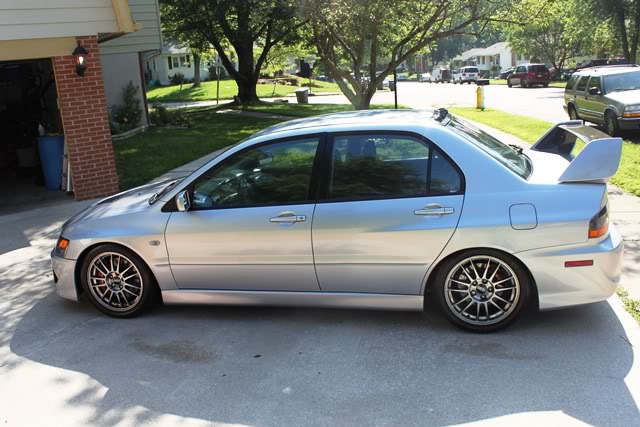 photo 3 Mitsubishi Lancer Evolution custom wheels   17x, ET , tire size 245/40 R17. x ET 