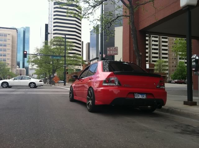 photo 3 Mitsubishi Lancer Evolution custom wheels Work Emotion XT7 18x9.5, ET +20, tire size 245/35 R18. x ET