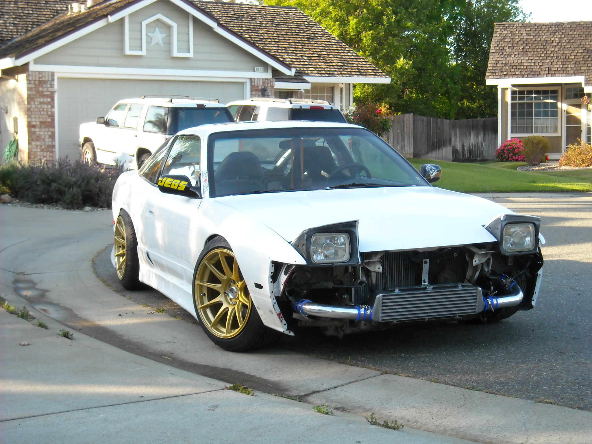 photo 2 Nissan S13 custom wheels XXR 527 17x9.75, ET 0, tire size 225/45 R17. x ET