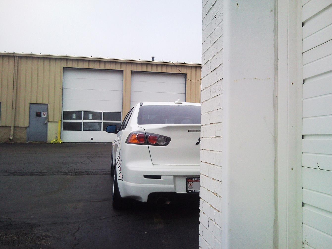 photo 5 Mitsubishi Lancer Evolution custom wheels Enkei RPF1 17x8.5, ET +30, tire size 245/45 R17. x ET