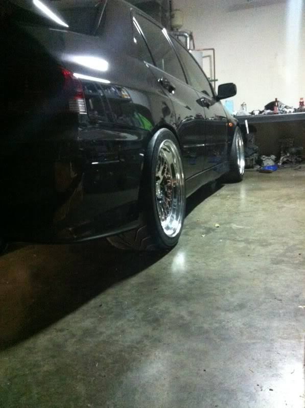 photo 2 Mitsubishi Lancer Evolution custom wheels   18x10.5, ET , tire size 295/30 R18. x ET 