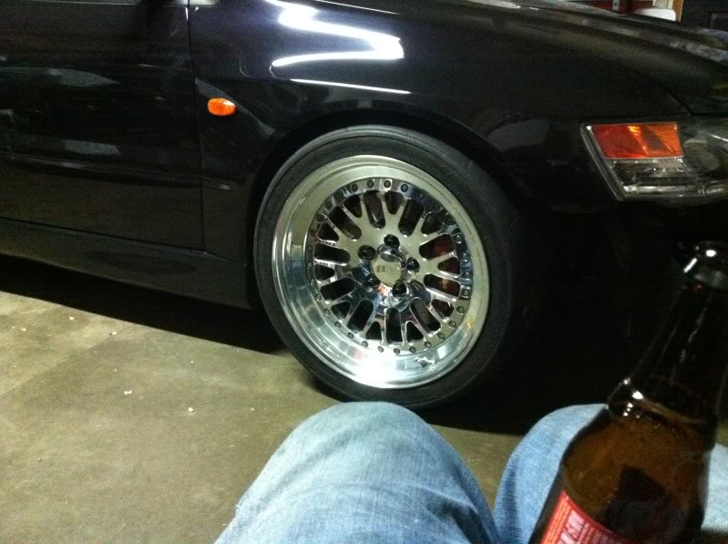 photo 1 Mitsubishi Lancer Evolution custom wheels   18x10.5, ET , tire size 295/30 R18. x ET 