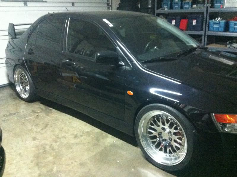 photo 3 Mitsubishi Lancer Evolution custom wheels   18x10.5, ET , tire size 295/30 R18. x ET 